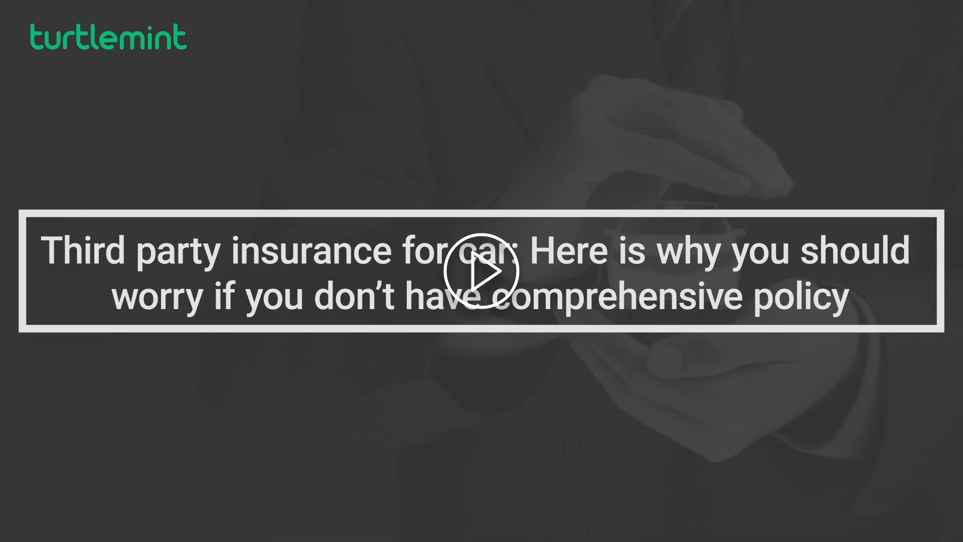 Why you should worry if you don't have a comprehensive car insurance policy Why you should worry if you don't have a comprehensive car insurance policy
